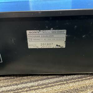 SONY プログラムイコライザー リモコン付 SEQ-333ES ECM-333SEQ RM-32 の画像6