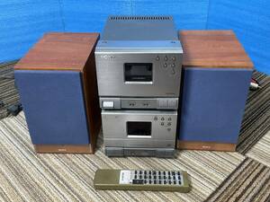 SONY ミニコンポ　CD カセット　バブコン　TC-TX1 HCD-TH SA-N11 RM-ST1 ジャンク