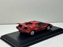 ブンカ 1/64 ランボルギーニ カウンタック LP500S 赤　_画像4