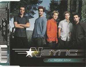 01-39【即決】★送料無料★新品ケース付★'NSYNC(インシンク)★I'LL NEVER STOP★BYE,BYE,BYE★2000年★