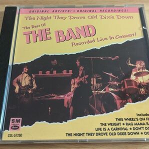 THE BAND ライブ CD　the best of the band