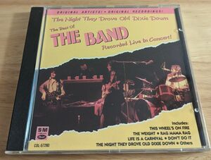 THE BAND ライブ CD　the best of the band