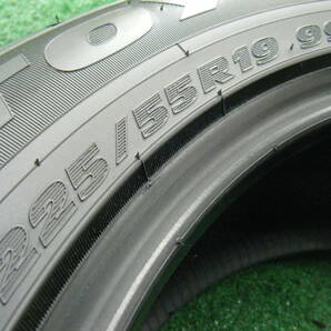 ◆TOYO PROXES CF2 SUV◆9分山 タイヤ 225/55R19【4本セット】★バリ溝★'19製★ゴムok★車検★交換★トーヨー★225-55-19 99V★画像多数★の画像10