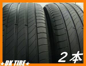 ◆MICHELIN PRIMACY 4◆ 5-6分山 タイヤ 225/55R18【2本】溝有★'21製★ゴムok★良品★車検★ミシュラン★S1★225-55-18 102V XL★画像多数