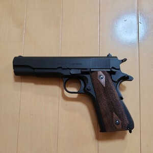 タニオコバ GM 7.5/インベル M1911刻印 ブラックバージョン 150超限定 （発火式 モデルガン 完成品）