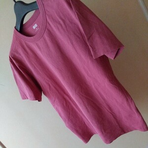 ユニクロ　UT 　半袖 Tシャツ　M　くすみピンク