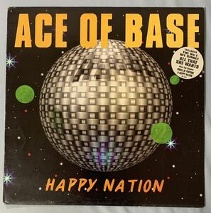 UKオリジナル盤LP Ace Of Base Happy Nation バングラ