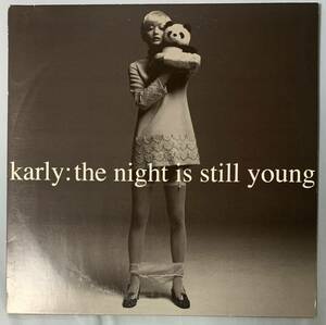 JPNオリジナル盤12EP Karly The Night Is Still Young 野本カリア 小西康陽 pizzicato five ピチカートファイヴ　kagami