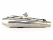 100【評価S】 トライアンフ 純正 スラクストン 系 マフラー サイレンサー 左右 セット 2203878 2203872 Triumph Thruxton Exhaust Silencer_画像3