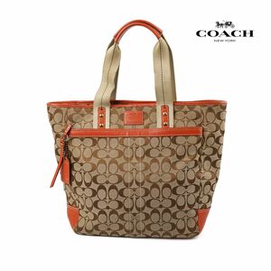 コーチ coach トート バッグ レザー 革 キャンバス 大容量 ブランド レディース カバン A4 鞄