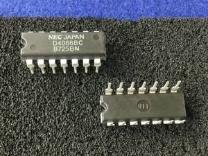 UPD4066BC 【即決即送】NEC　C-MOS 4000シリーズ 4066 D4066BC T-7 IC-375 [47Tp/283213M] NEC #4000 Series CMOS Logic ４個セット