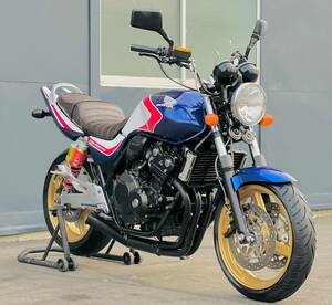 ホンダ　HONDA CB400SF スーパーフォア★NC42-110★平成21年★トリコロールカラー★社外マフラー★車検付き★動画有★全国配達可能/茨城県