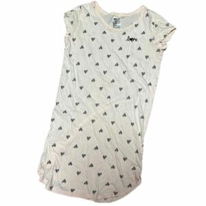 H&M☆ハート柄ロングTシャツ　150.160くらいふ