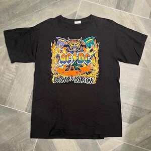 AC/DC エーシーディーシー バンドTシャツ/バンドT/USED/古着XL