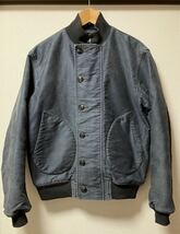 RRL USN デッキジャケット　M LISMORE DECK JACKET インディゴ　ネイビー_画像1