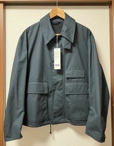 UNIQLO U ユーティリティショートブルゾン 22AW ジャケット ユニクロユー 67 BLUE