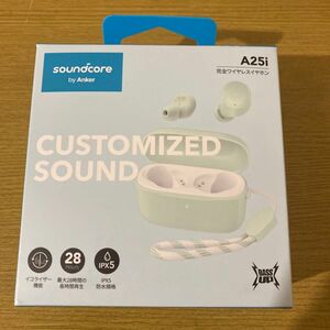 完全ワイヤレスイヤホン Soundcore A25i A3948N61 グリーン