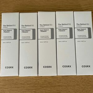 COSRX コスアールエックス RX ザ・レチノール 0.1クリーム 5本セット