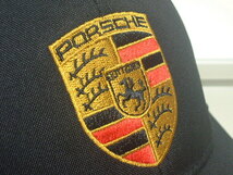 ★在庫一掃セールです★送料無料★必見★ＰＯＲＳＣＨＥ★ポルシェの★お洒落で★綺麗～で★素敵～な★キャップ★粋～な★ブラック★新品★_画像2