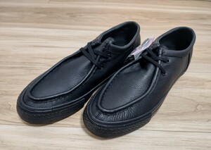 【新品タグ付】コンバース レザー モカシン JPN 27cm CS MOCASSINS SK LE OX