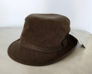 【新品タグ付】ARAMIS オリーブ コーデュロイ 中折れ帽 Sサイズ(55cm) ハット アラミス 日本製