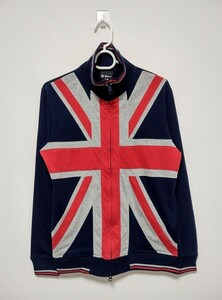 TAKEO KIKUCHI Union flag Zip sweat M size England national flag TK truck top 