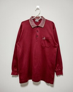 dunhill sport 長袖ポロシャツ Lサイズ ダンヒル　ゴルフ