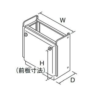 148【S.R】未使用・長期保管品 Rinmai リンナイ 24-1610 WOP-F201SS 据置台 ガス給湯器 部材 448×470×247 香川発