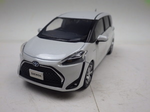 207【S.R】非売・展示品 1/30 TOYOTA 新型シエンタ Sienta 後期 カラーサンプル ホワイトパールクリスタルシャイン 箱無 香川発