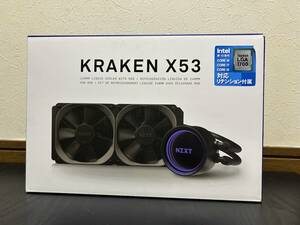 KRAKEN X53 LGA1700 リテンション対応　簡易水冷CPU クーラー