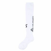 【22-24cm】即決20%オフ！LUZ e SOMBRA Jr. LOGO PATTERN LONG SOX(ホワイト) 新品未開封品 ルース ソックス 定番 ジュニアサイズ_画像1