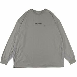 【Mサイズ】定価20%オフ！即決 LUZ e SOMBRA NAVIGATORS BIG SILHOUETTE CREW TOP(ライトグレー) 新品タグ付き未使用品 ルース TWMの画像1