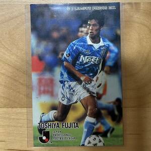 【同梱可能】カルビー calbee 1994 サッカーカード No.209 ジュビロ磐田 MF 藤田俊哉 美中古品 当時物 J.League Jリーグ