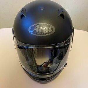 Arai ヘルメットフラットブラックフルフ エイスヘルメット クアンタム