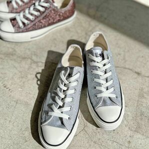 【CONVERSE 】ALL STAR (R) GLITTER OX シルバー