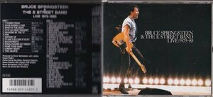 CD３枚組 (国内盤)　Bruce Springsteen　＆The E Street Band : LIVE 1975-1985 (CBS-Sony 75DP-700/702)