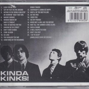 CD (U.K.) Kinks :Kinda Kinks + 11 Bonus Tracks (ESM CD 483)の画像2