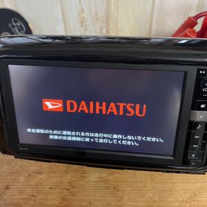  DAIHATSU ダイハツ純正OP カーナビゲーション メモリーナビ NSZN-W62 Bluetooth DVD タント　L375s l385s オーディオパネル　おまけ