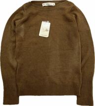 タグ付 未使用 ☆ ZARA ☆ KNIT ニット ウール セーター トップス ブラウン S 着まわし抜群◎ 大人カジュアル 人気 定番 ザラ■DE278_画像2