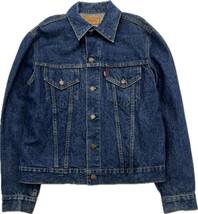 Levi's ☆ 70505-0217 デニムジャケット 風合い◎ インディゴ 42 アメカジ ストリート 大人カジュアル 古着 人気 リーバイス■DB275_画像2