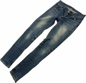 LEVIS ☆ W511 -29 縦落ち感◎ ストレッチ スキニー ジーンズ デニムパンツ レディース W30 通年 大人カジュアル 人気 リーバイス■Ja7302