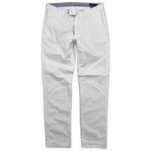 POLO RALPH LAUREN ☆ ホワイト ストレッチ スリムフィット テーパード パンツ メンズ W30 アメトラ 人気 古着 ポロラルフローレン■JS987_画像3