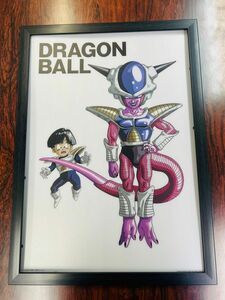 ドラゴンボール アートフレーム 鳥山明 インテリア　ビジュアルボード　フリーザ　悟飯