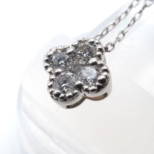 ★総合計 0.2ct ★ 天然 ダイヤモンド ネックレス PT900 DSO-49