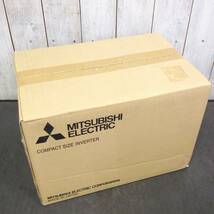 【AH-05160】新品未開封品 MITSUBISHI 三菱電機 インバータ FR-E820-7.5K-1 2023年製_画像3