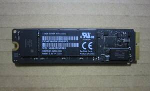 apple純正SSD 128GB　MacBook Air A1465 A1466 2013～ / Pro A1502 A1398 2013～2015等専用　　SanDisk製 SDNEP 655-1837C