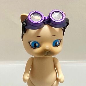 メタリック ゴーグル パープル オビツ ねんどろいど フィギュア ミニチュア