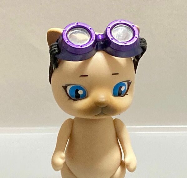 メタリック ゴーグル パープル オビツ ねんどろいど フィギュア ミニチュア