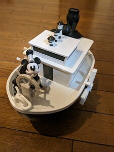 新品未使用 東京ディズニーリゾート 蒸気船ウィリー ポップコーンバケット タグ付き TDL TDS ミッキーマウス ディズニー