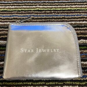 star jewelry スタージュエリー　シルバー　財布　コンパクト　新品未使用　L字ファスナー